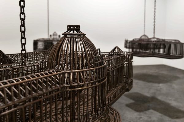 Roméo Mivekannin’s Cage-Like Sculptures of Museums Reframe the Colonial Past
