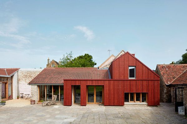 tuckey design studio restores and extends historic wool hall in somerset